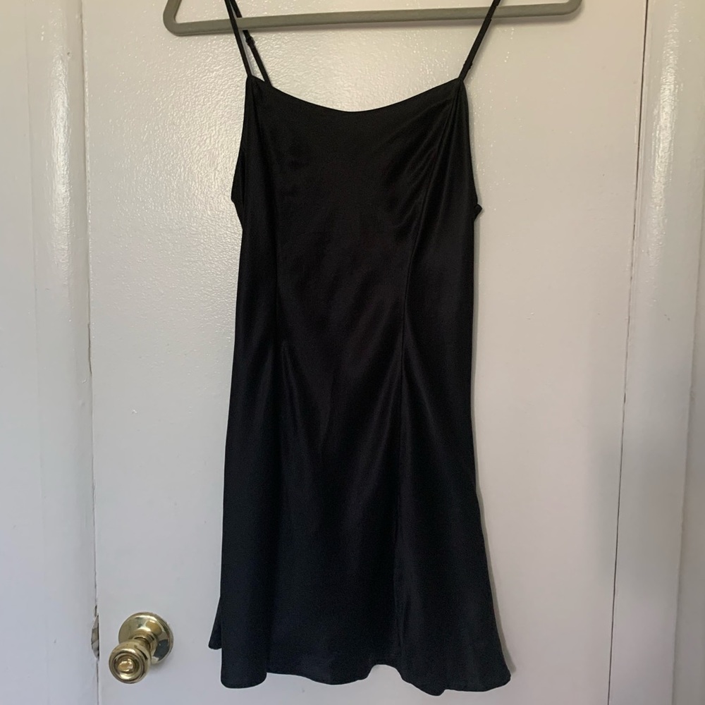 Black Victoria Secret Silk Slip